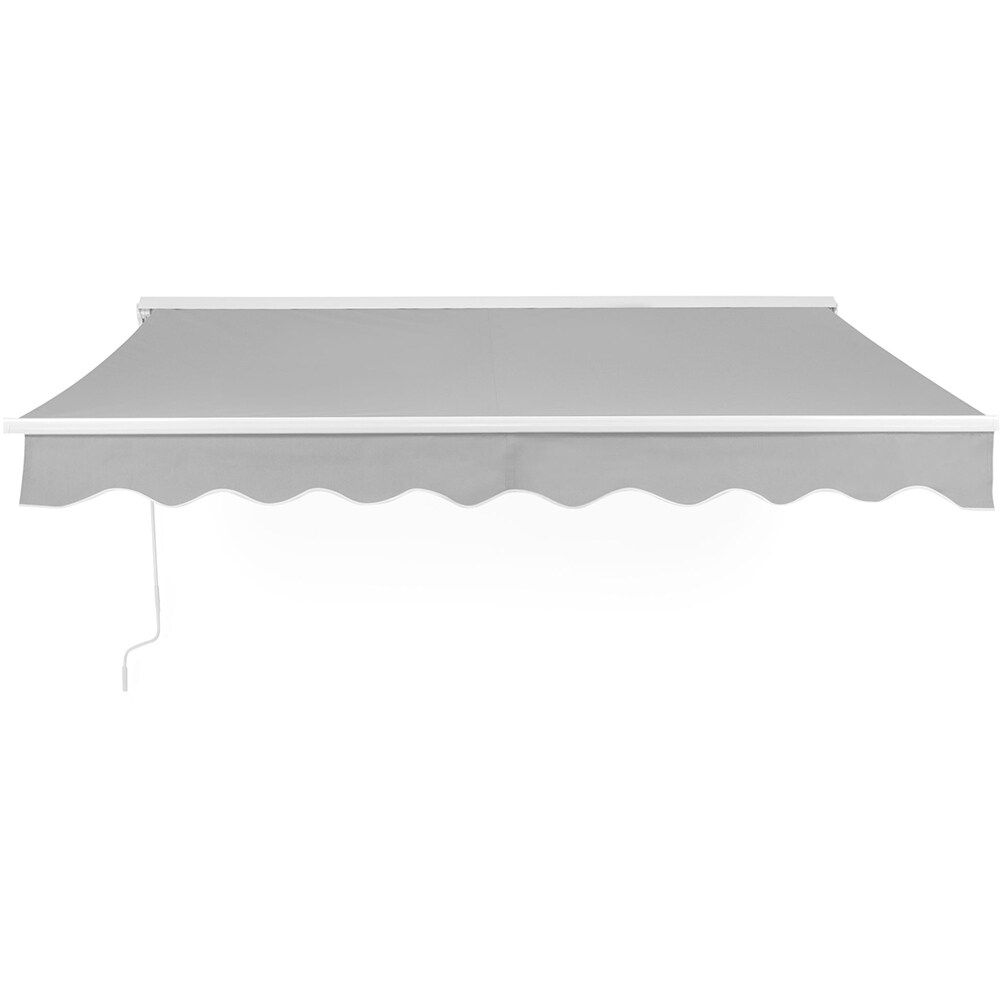 Copertina retractabila MAISON MEX Burgas, aluminiu, 250 x 295 cm, gri