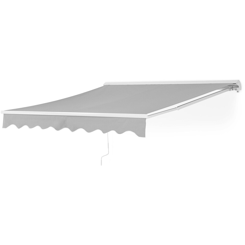 Copertina retractabila MAISON MEX Burgas, aluminiu, 250 x 295 cm, gri