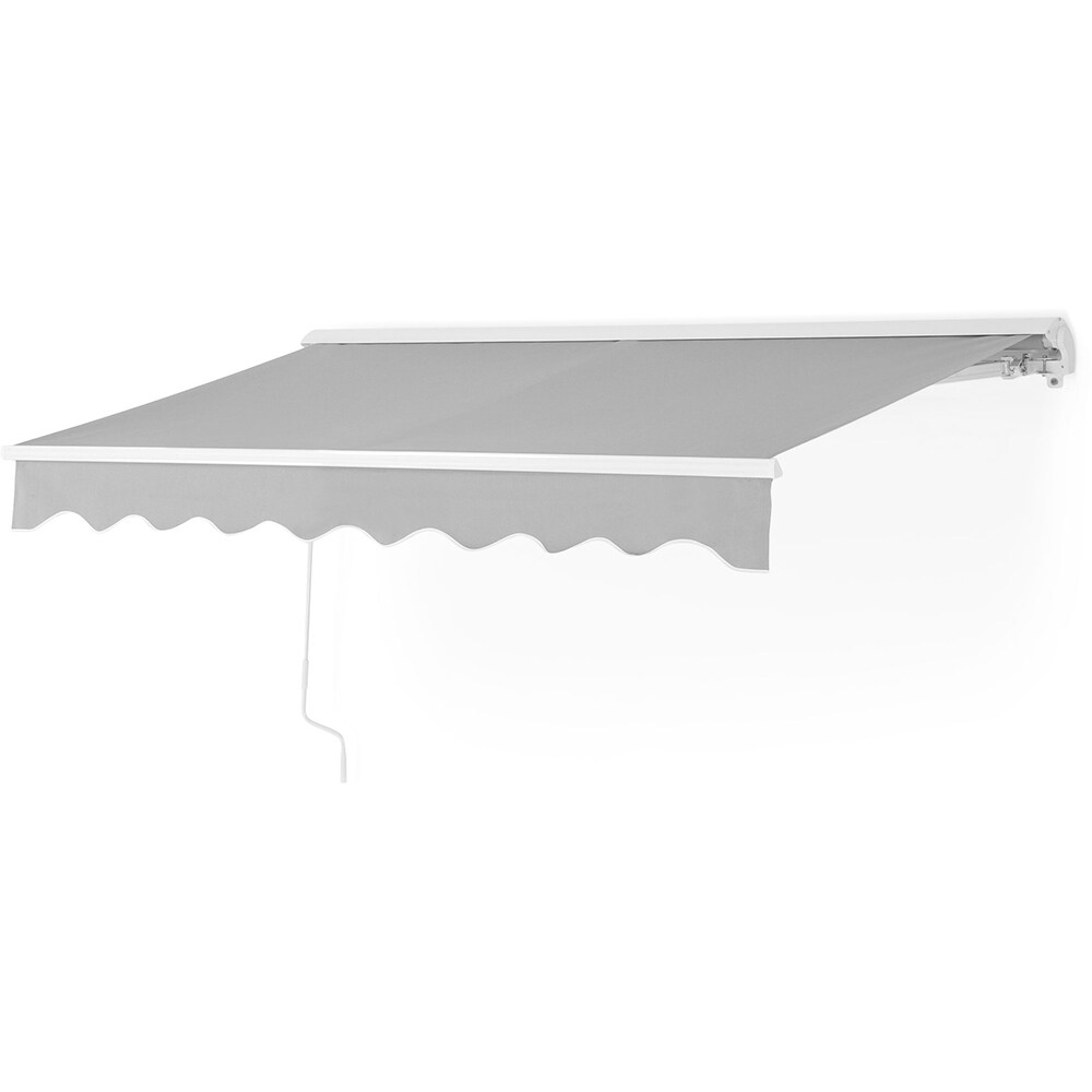 Copertina retractabila MAISON MEX Burgas, aluminiu, 250 x 295 cm, gri