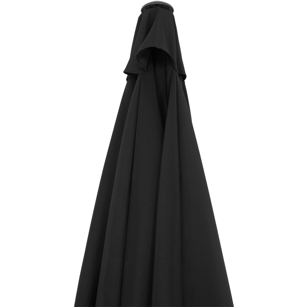 Umbrela terasa MAISON MEX Sunset, otel, 300 x 241 cm, negru