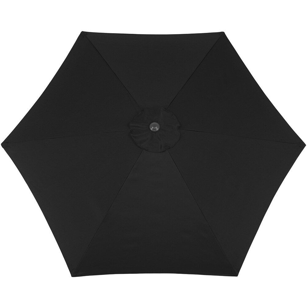 Umbrela terasa MAISON MEX Sunset, otel, 300 x 241 cm, negru