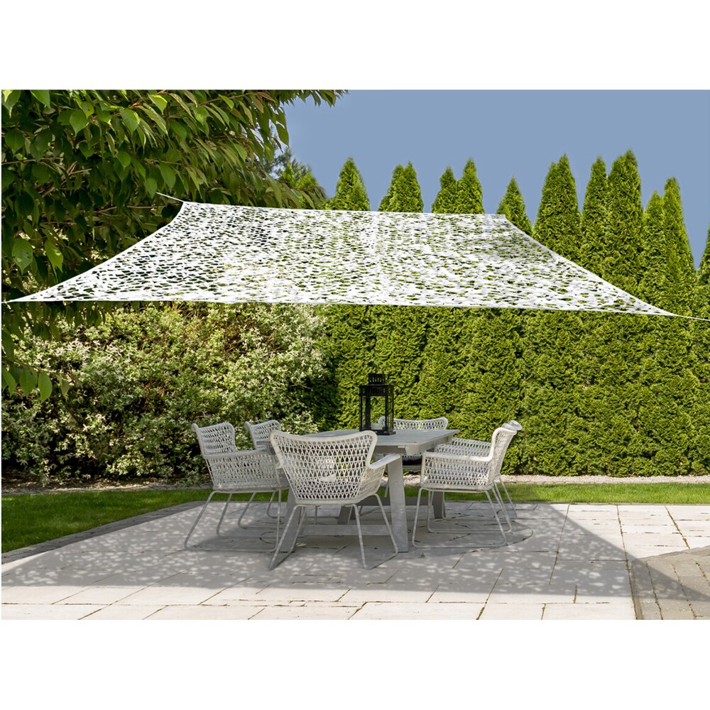 Copertina terasa AMBIANCE Rectangle M, poliester, 200 x 300 cm, alb