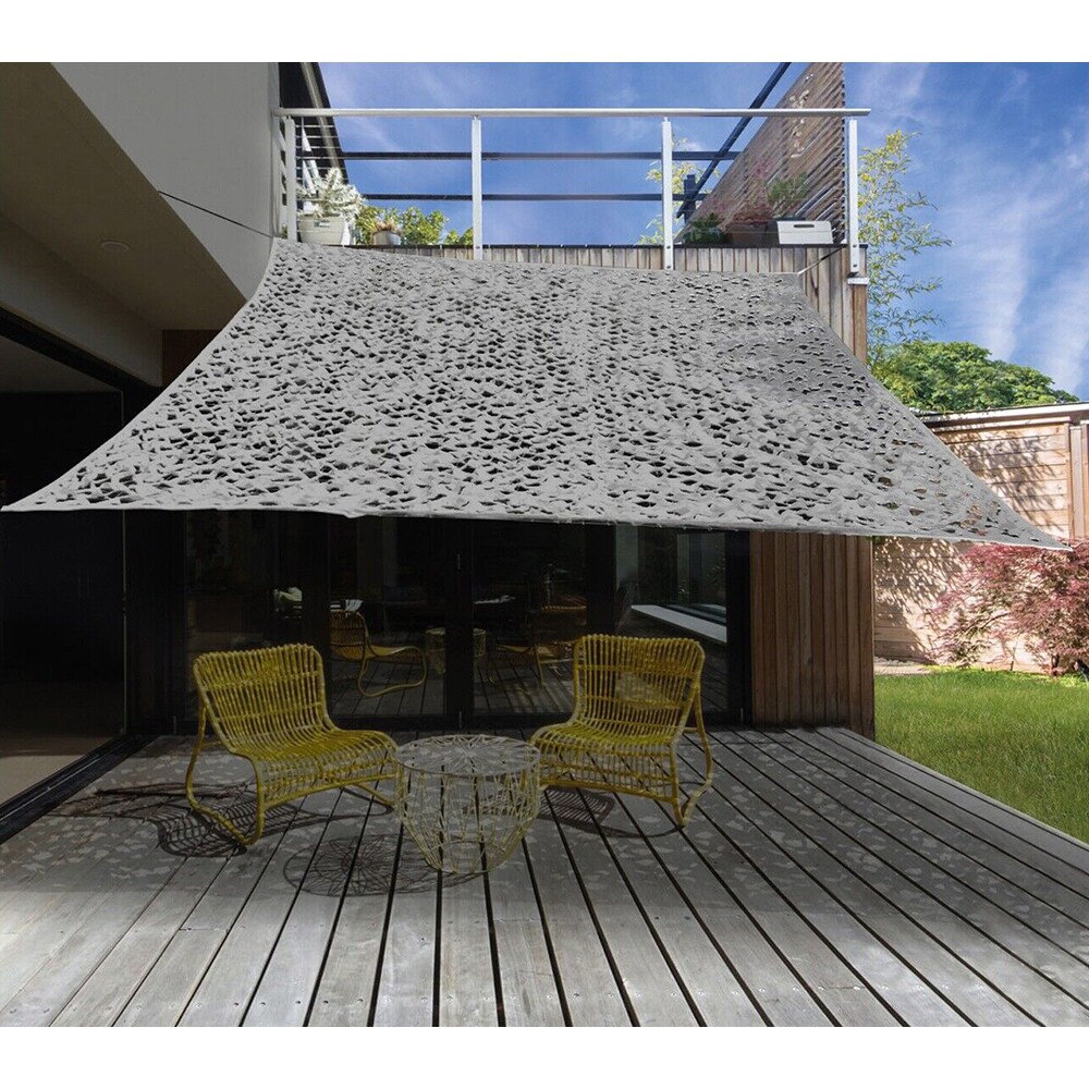 Copertina terasa AMBIANCE Rectangle M, poliester, 200 x 300 cm, gri deschis