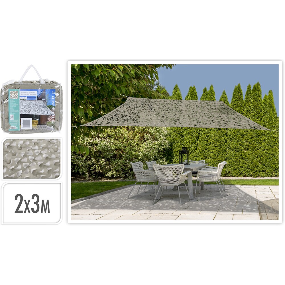 Copertina terasa KI Rectangle M, poliester, 200 x 300 cm, bej