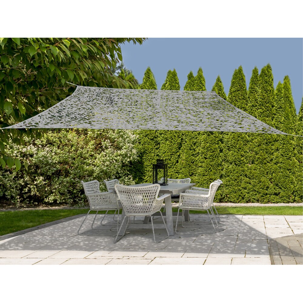 Copertina terasa AMBIANCE Rectangle M, poliester, 300 x 300 cm, gri deschis