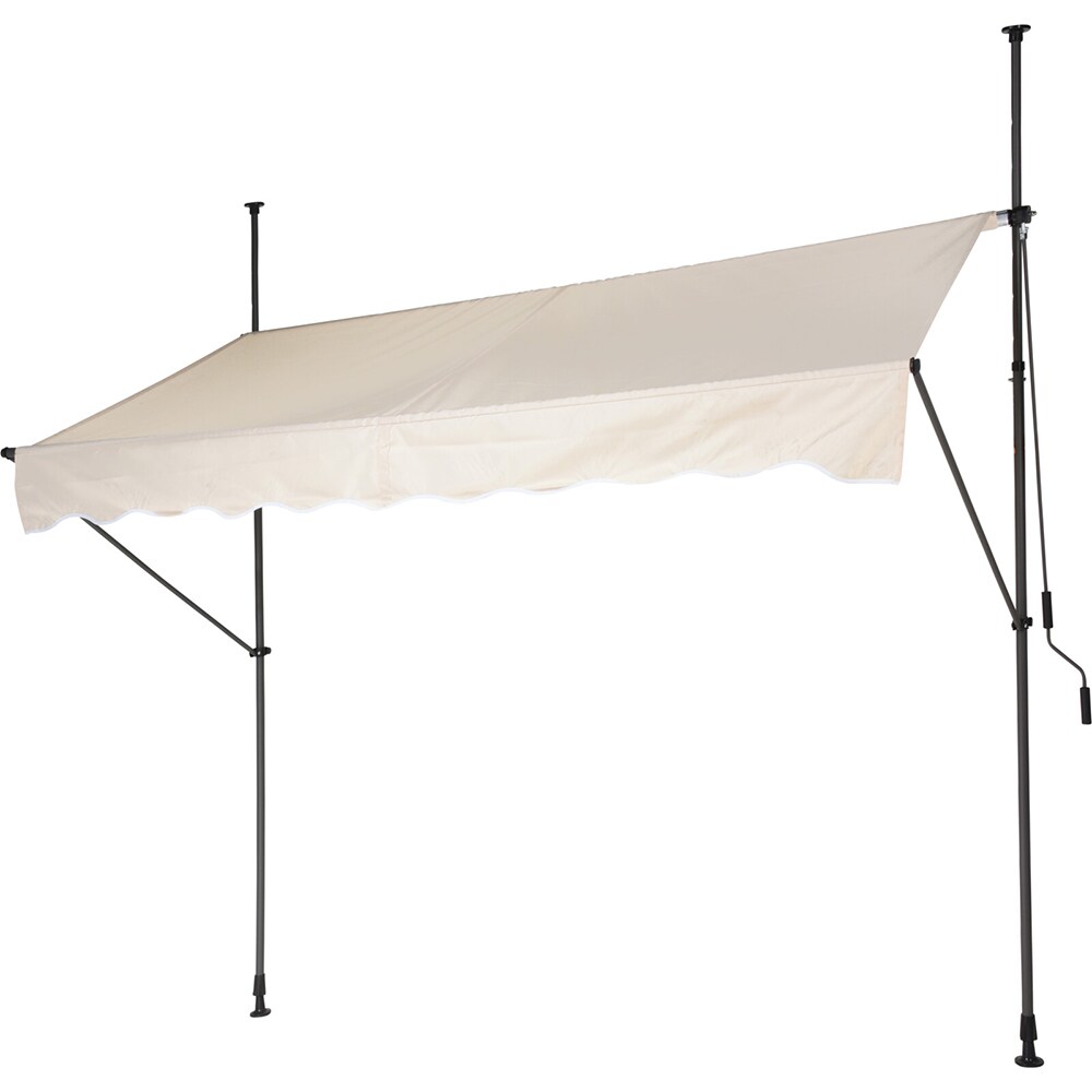 Copertina retractabila KI Rectangle, poliester, 120 x 250 cm, crem