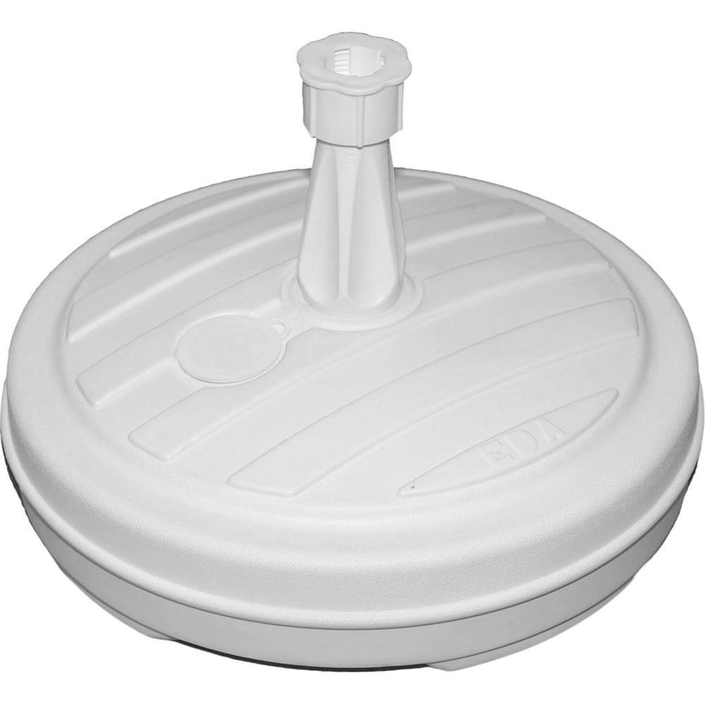 Suport umbrela KI, polipropilena, 44 x 13 cm, alb