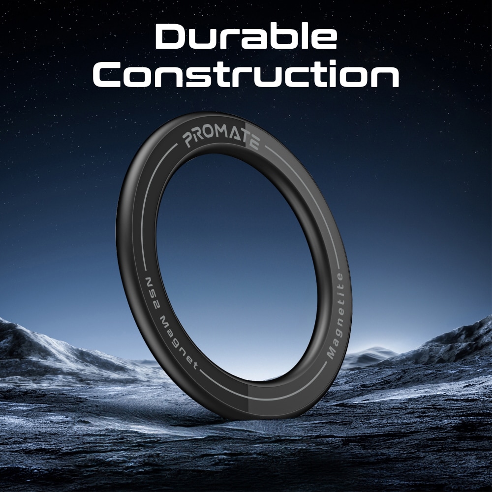 Suport circular PROMATE Magnetite, negru