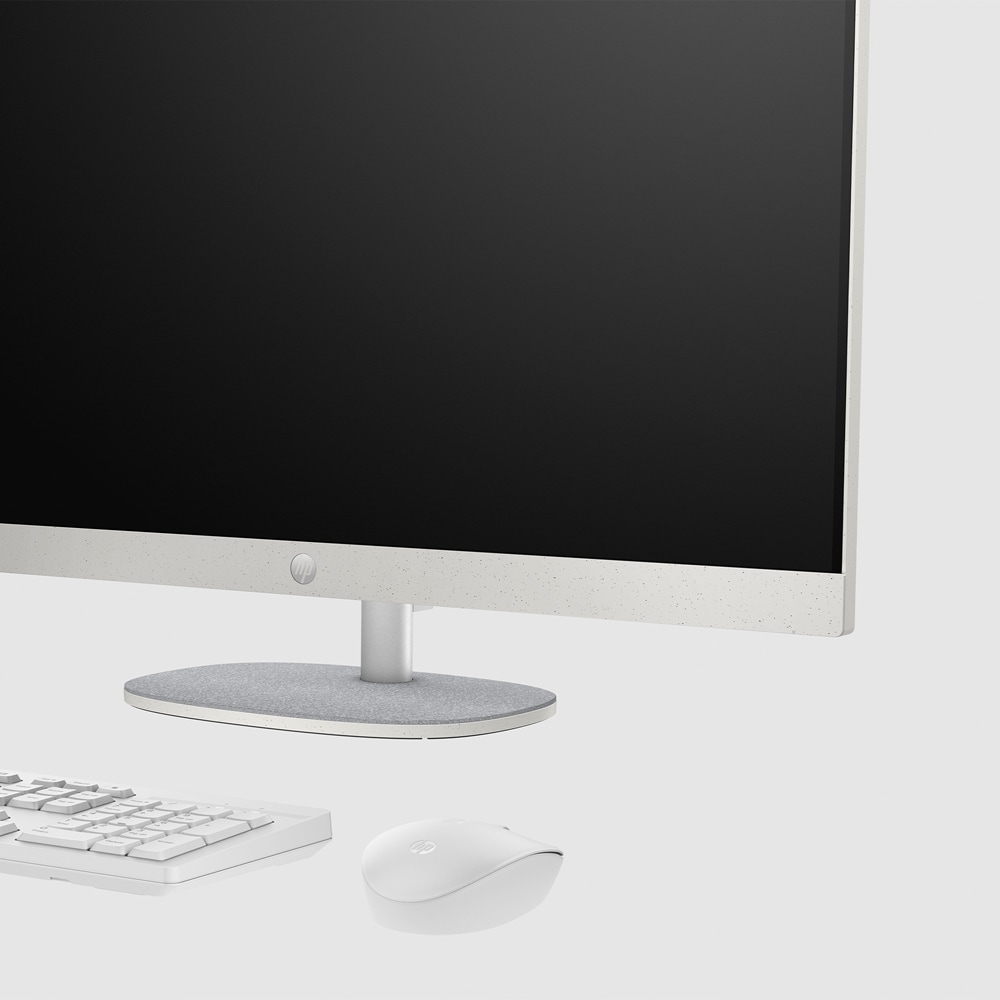 Sistem PC All in One HP 27-cr0002n, Intel Core i7-1355U pana la 5GHz, 27" Full HD, 16GB, SSD 1TB, Intel Iris Xe Graphics, Windows 11 Home, alb