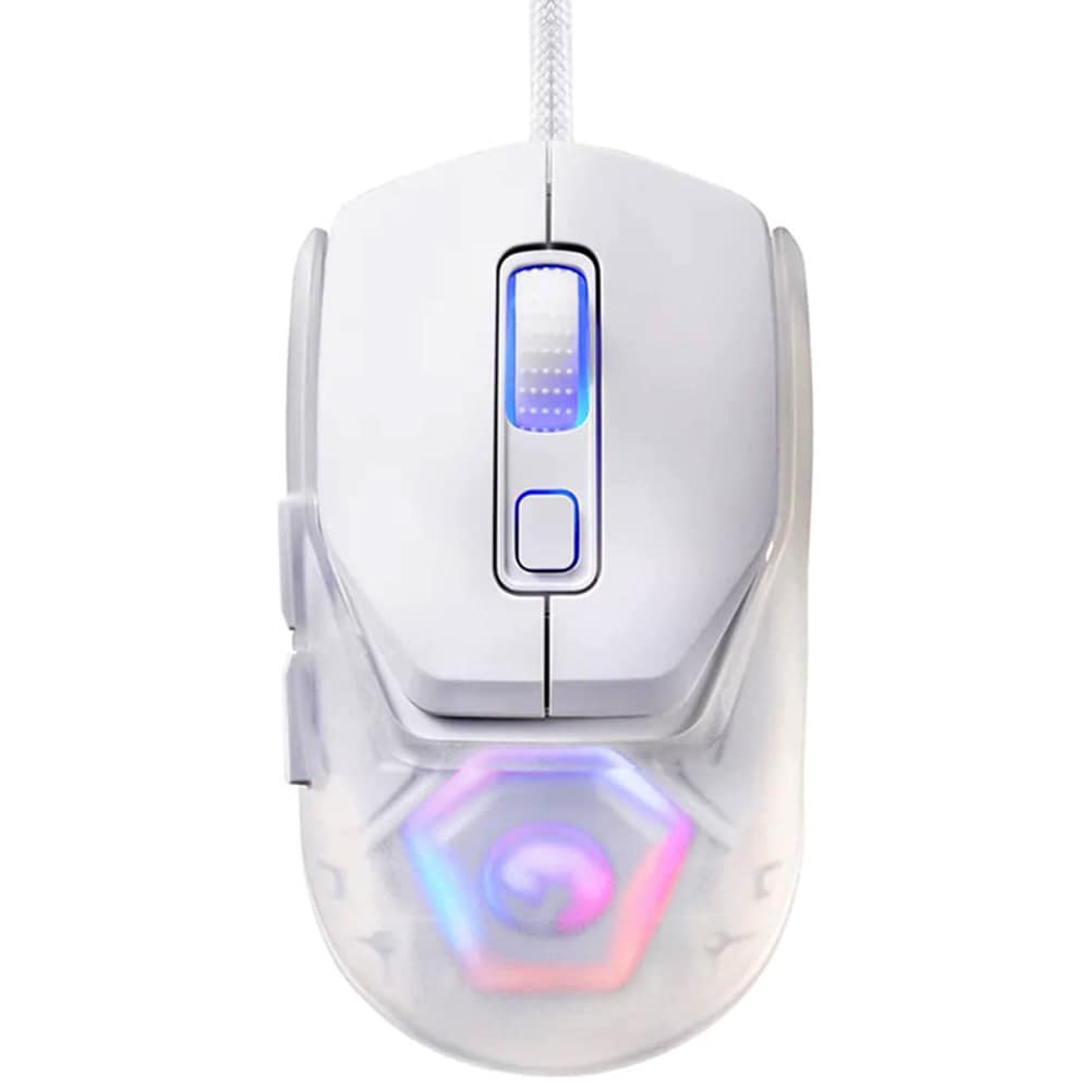 Mouse Gaming MARVO Fit Lite G1, 12000 dpi, white