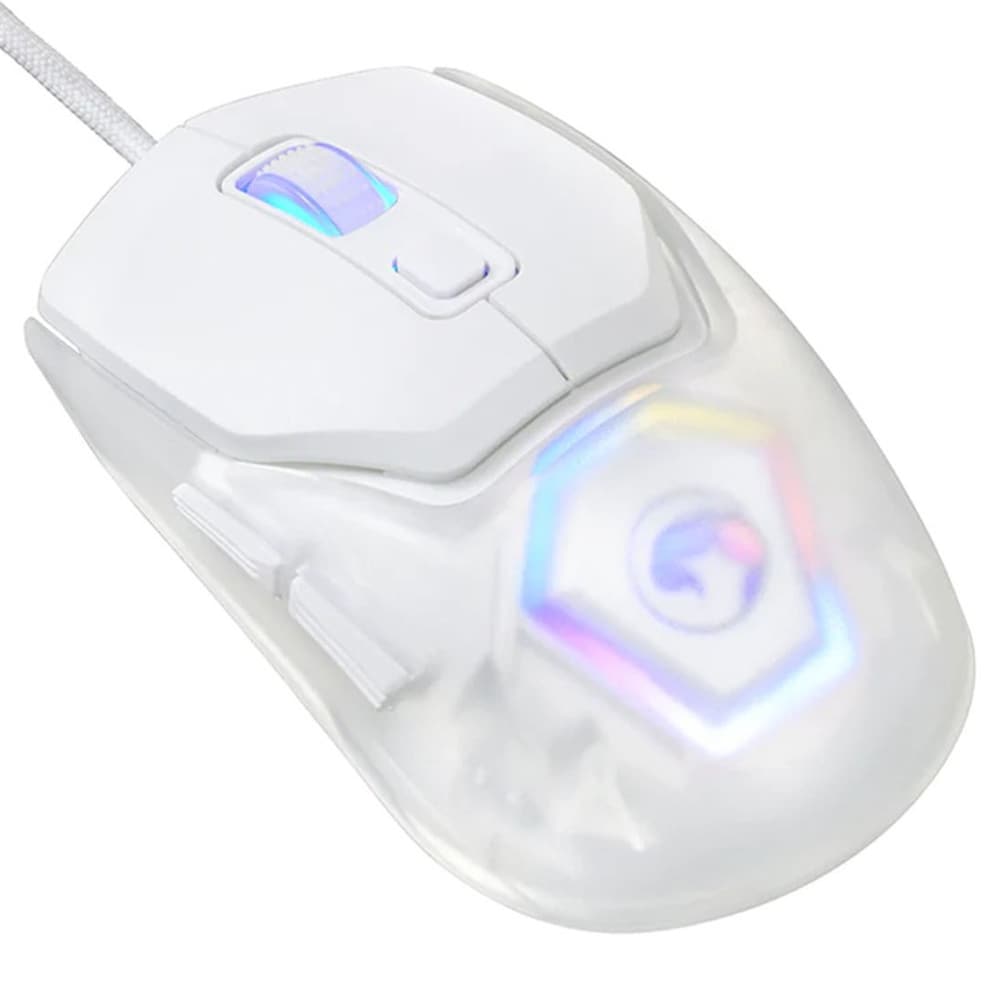Mouse Gaming MARVO Fit Lite G1, 12000 dpi, white