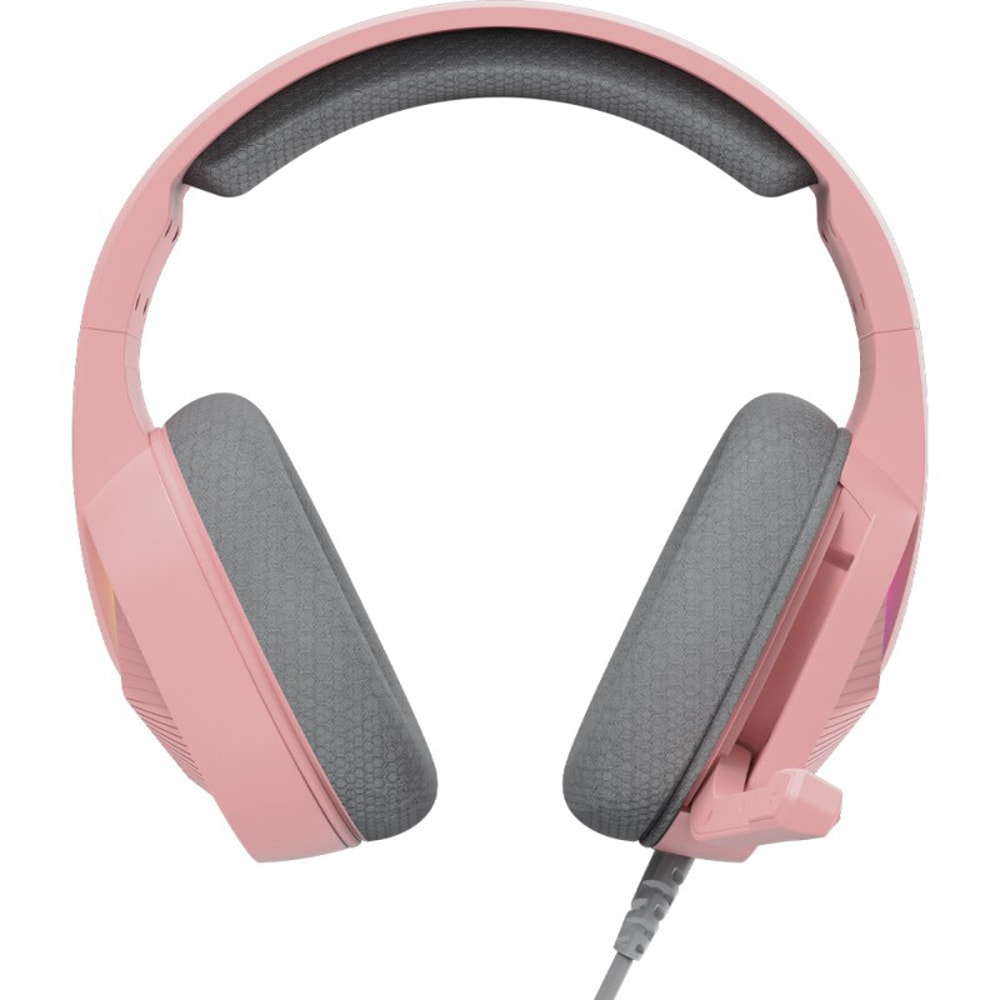 Casti Gaming MARVO H8618, stereo, USB, roz