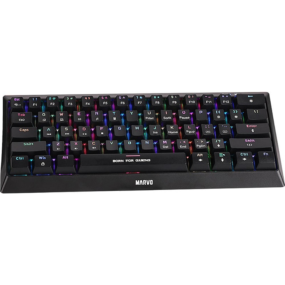Tastatura Gaming mecanica MARVO KG962G, USB, Layout US, negru