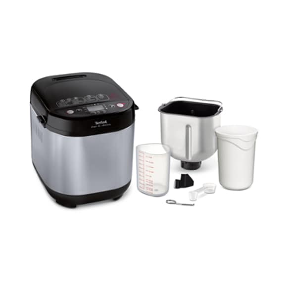 Masina de copt paine TEFAL Pain et Delice PF240E38, 1kg, 20 programe, 700W, argintiu-negru