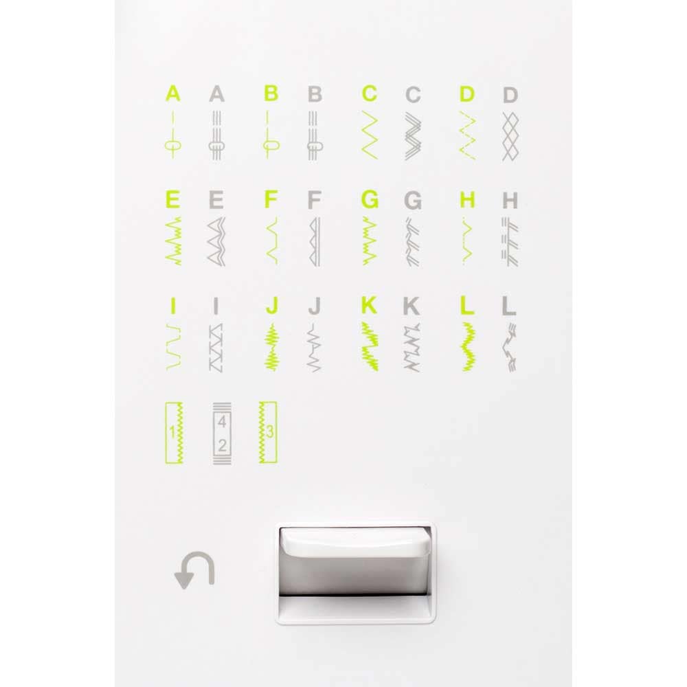 Masina de cusut SINGER SM024GN, 1500imp/min, 24 programe, alb