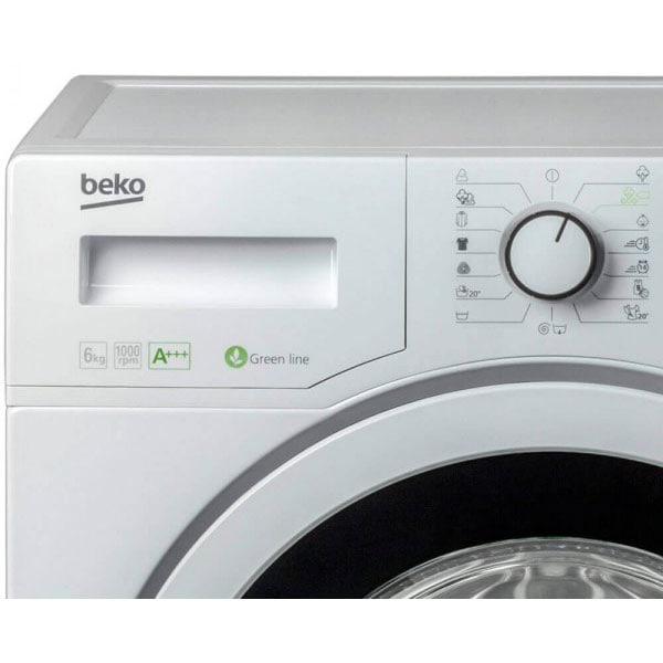 Masina de spalat rufe frontala BEKO WRE6532ZWBW, 6kg, 1000rpm, Clasa A+++, alb