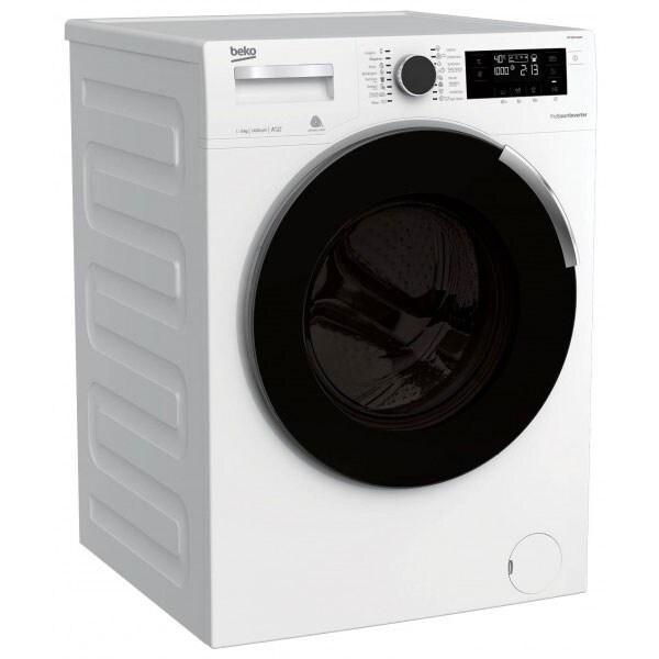 Masina de spalat rufe frontala BEKO WTV8744XW0, AddGarment, 8kg, 1400rpm, Clasa A+++, alb