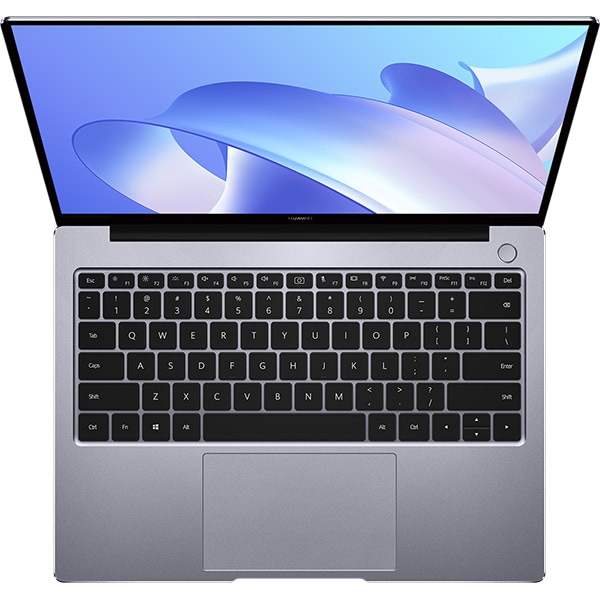Laptop HUAWEI MateBook 14, Intel Core i5-1135G7 pana la 4.8GHz, 14" 2K, 8GB, SSD 512GB, Intel Iris Xe, Windows 10 Home, gri