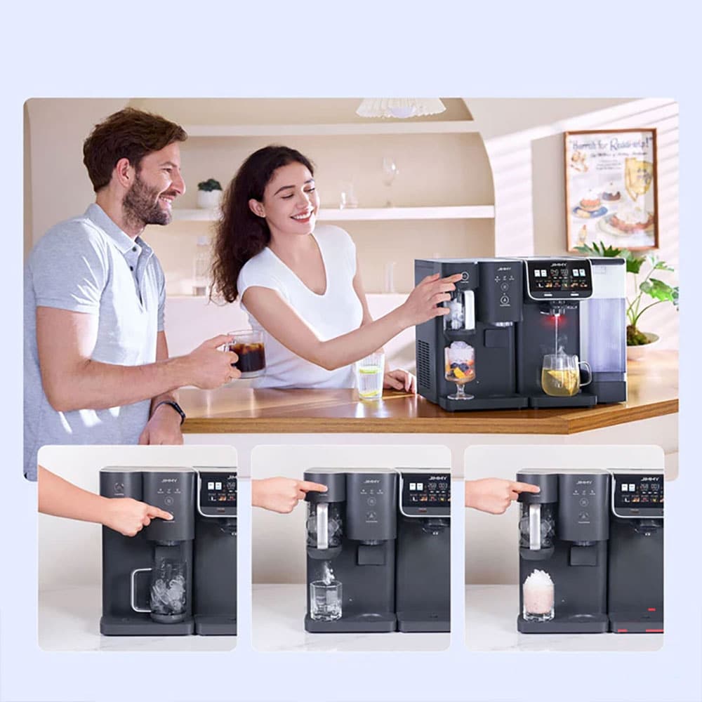 Aparat de preparat gheata JIMMY Matrix I9 Ice Maker, 0.5l, gri inchis