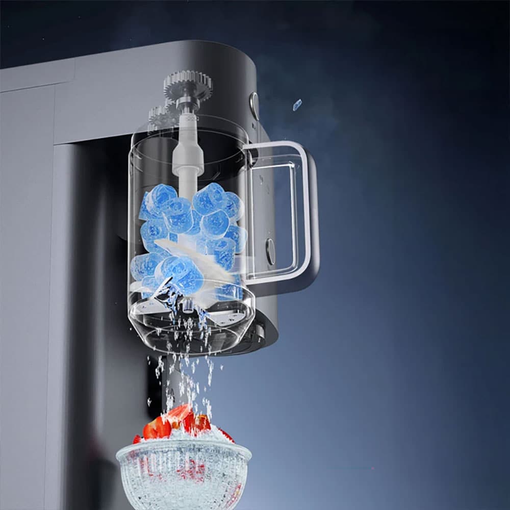 Aparat de preparat gheata JIMMY Matrix I9 Ice Maker, 0.5l, gri inchis