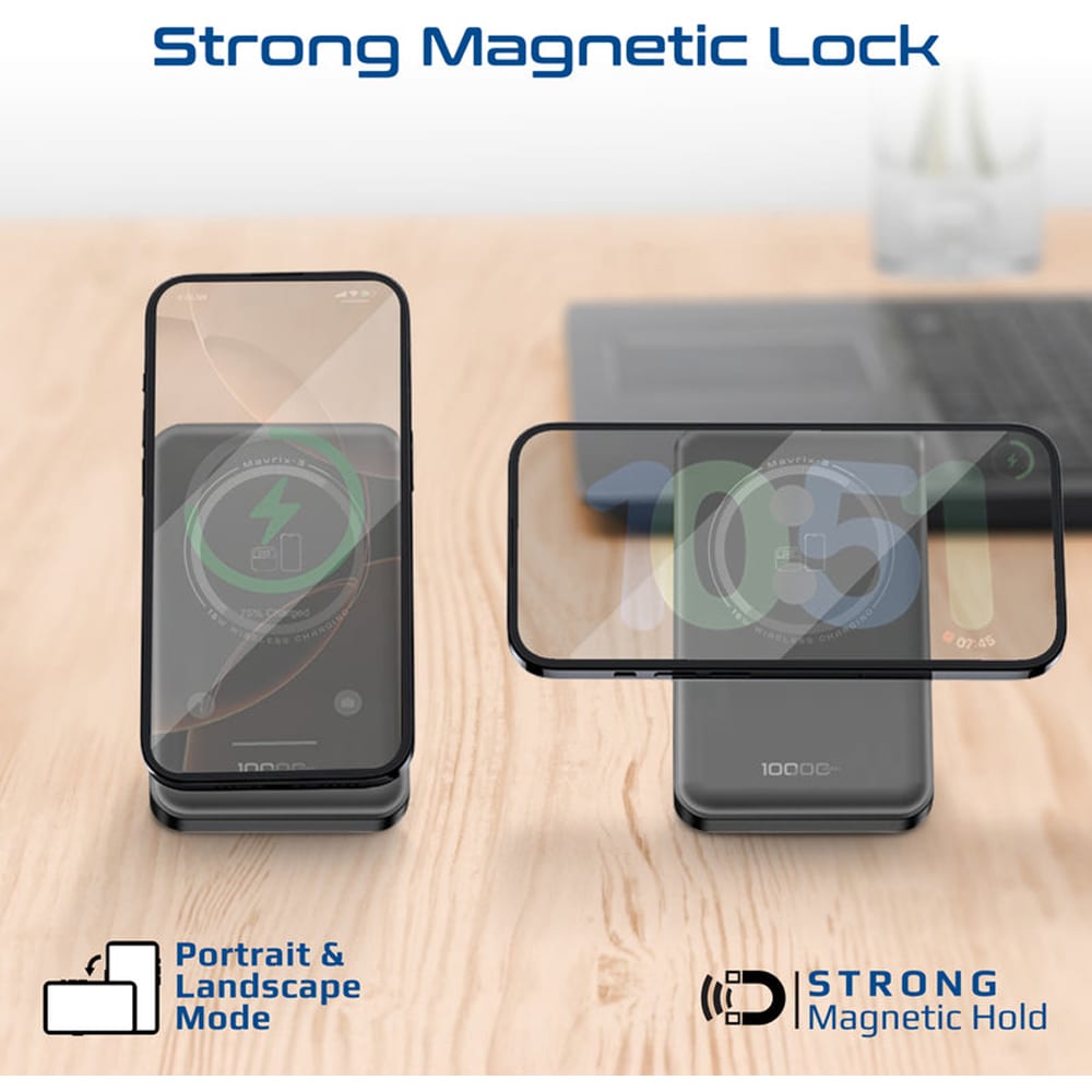 Baterie externa PROMATE Mavrix-3, 10000 mAh, 1x USB-C, negru