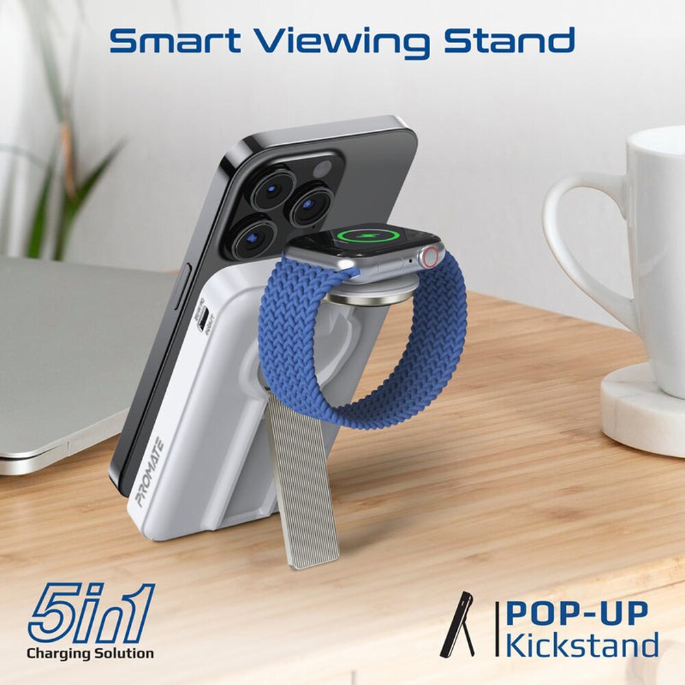 Baterie externa PROMATE Mavrix-3, 10000 mAh, 1x USB-C, alb