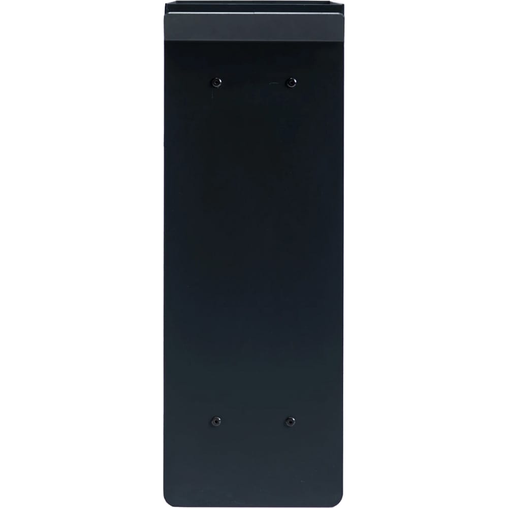 Unitate depozitare cu suport ghiveci flori SPIN Fliss, 68 x 25 x 71 cm, negru