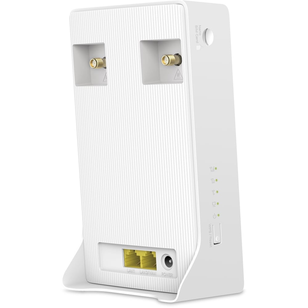 Router Wireless MERCUSYS MB130-4G, Dual Band 300 + 867 Mbps, 4G, alb