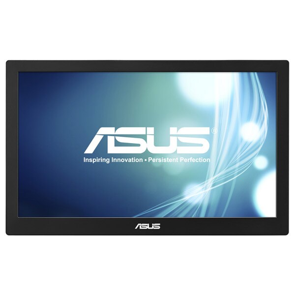 Monitor portabil LED TN ASUS MB168B, 15.6", HD, 60Hz, argintiu-negru