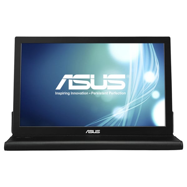 Monitor portabil LED TN ASUS MB168B, 15.6", HD, 60Hz, argintiu-negru