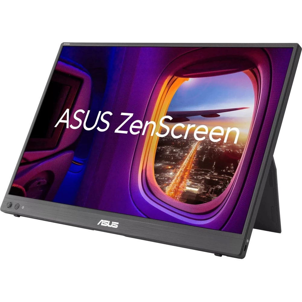 Monitor portabil LED IPS ASUS ZenScreen MB16NCG, 16", 155Hz, WQXGA, Flicker Free, negru