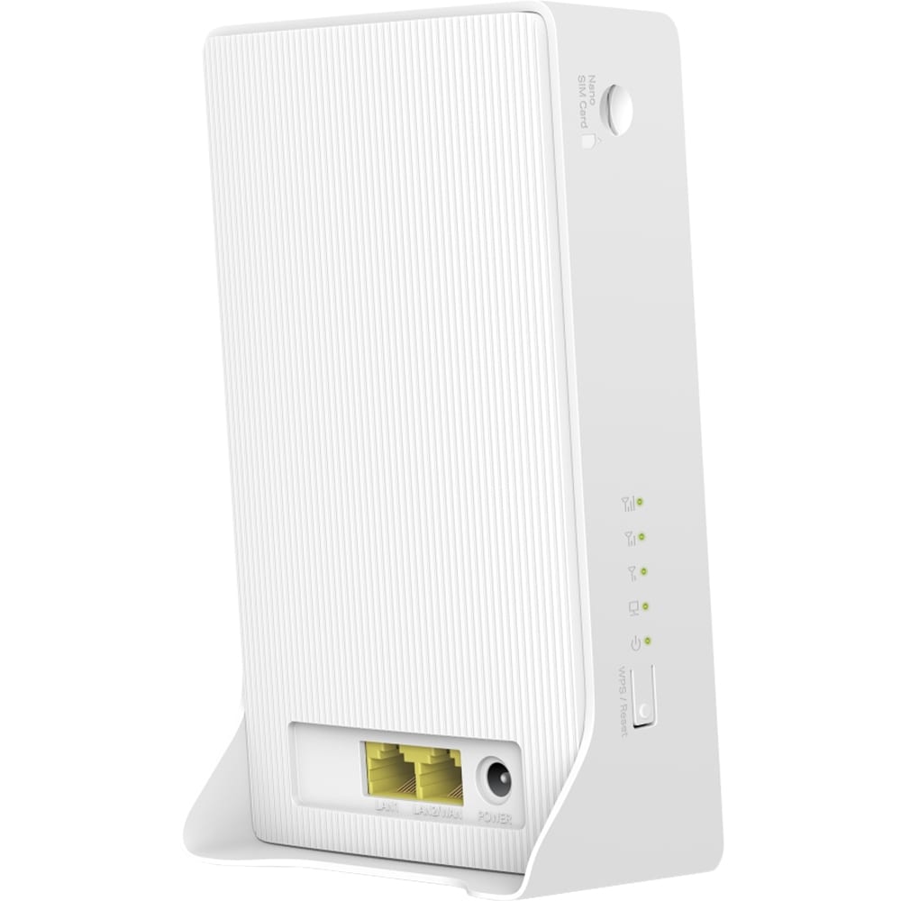 Router Wireless Gigabit MERCUSYS MB230-4G AC1200, Wi-Fi 5, Dual-Band 300 + 867 Mbps, 4G LTE Nano SIM, alb