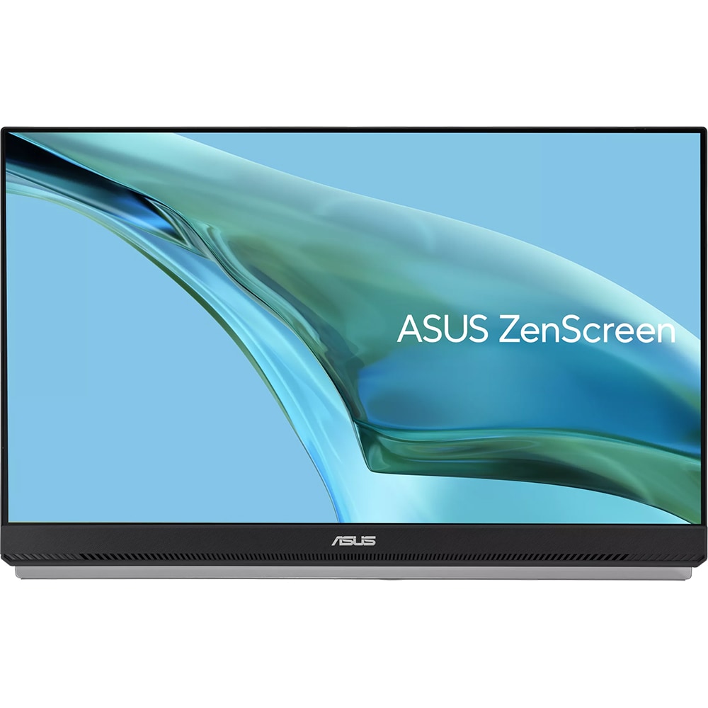 Monitor LED IPS ASUS ZenScreen MB249C, 23.8", Full HD, 75Hz, Frameless, boxe, negru