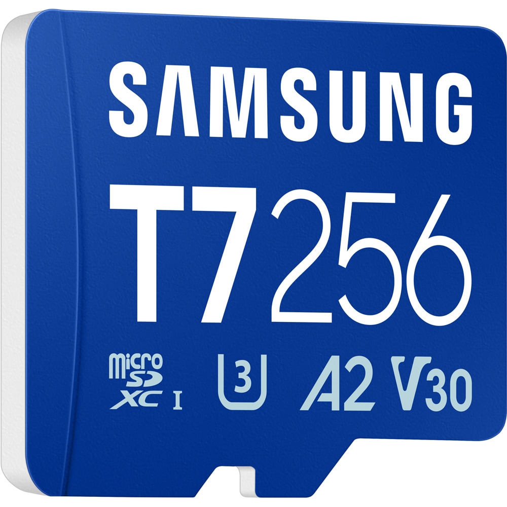 Card de memorie SAMSUNG T7, microSDXC, 256GB, 170MB/s, clasa U3, V30, A2