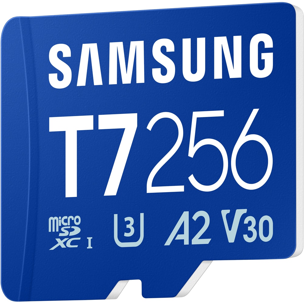 Card de memorie SAMSUNG T7, microSDXC, 256GB, 170MB/s, clasa U3, V30, A2