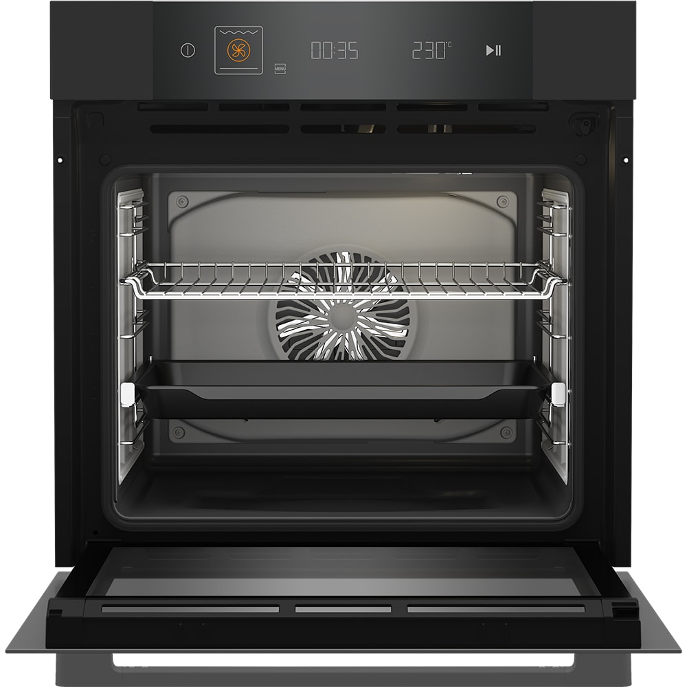 Cuptor incorporabil BEKO MBBIM10600MTMSW, Electric, Autocuratare SteamShine, 72 l, Clasa A+, negru
