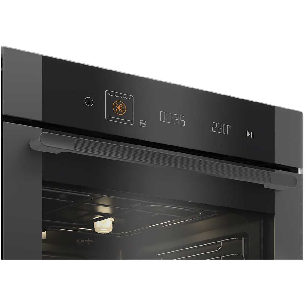 Cuptor incorporabil BEKO MBBIM10600MTPSWE, Electric, Autocuratare SteamShine, 72 l, Clasa A+, negru