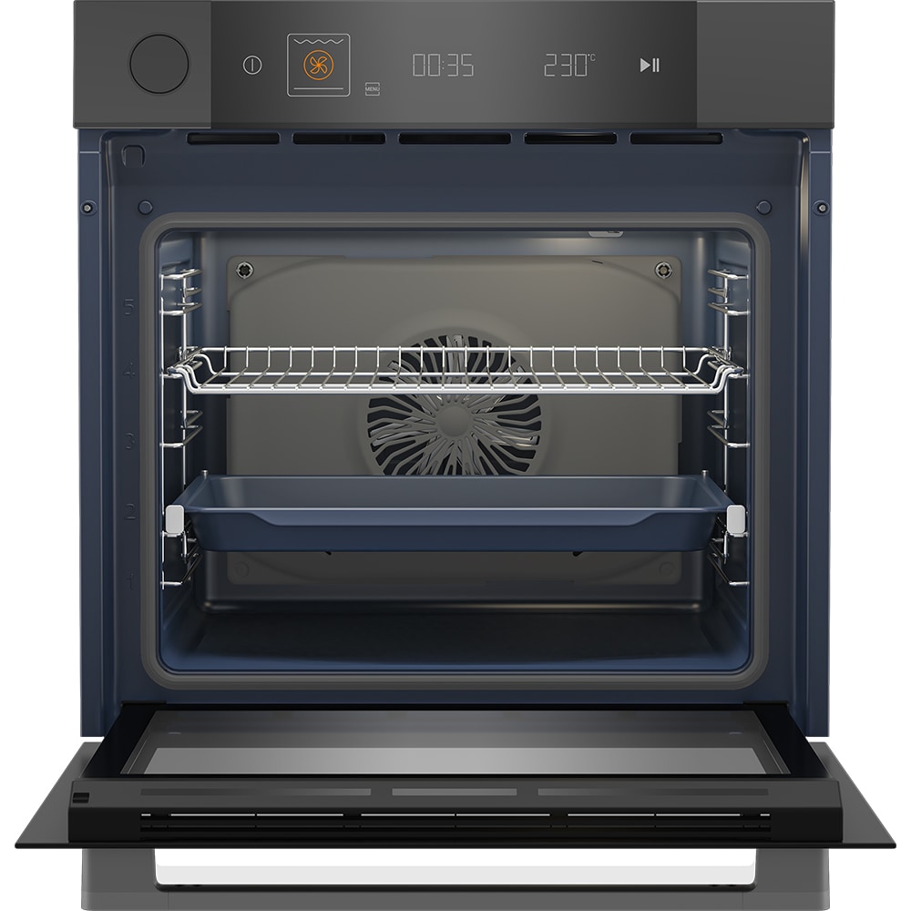 Cuptor incorporabil BEKO MBBIS10600MTMSE, Electric, Autocuratare SteamShine, 72 l, Clasa A+, negru