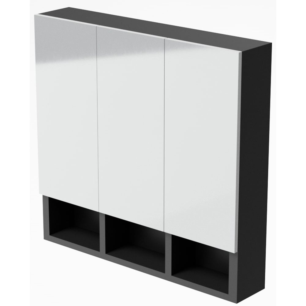 Oglinda baie Woodart Batumi, 60 x 15 x 75 cm, transparent