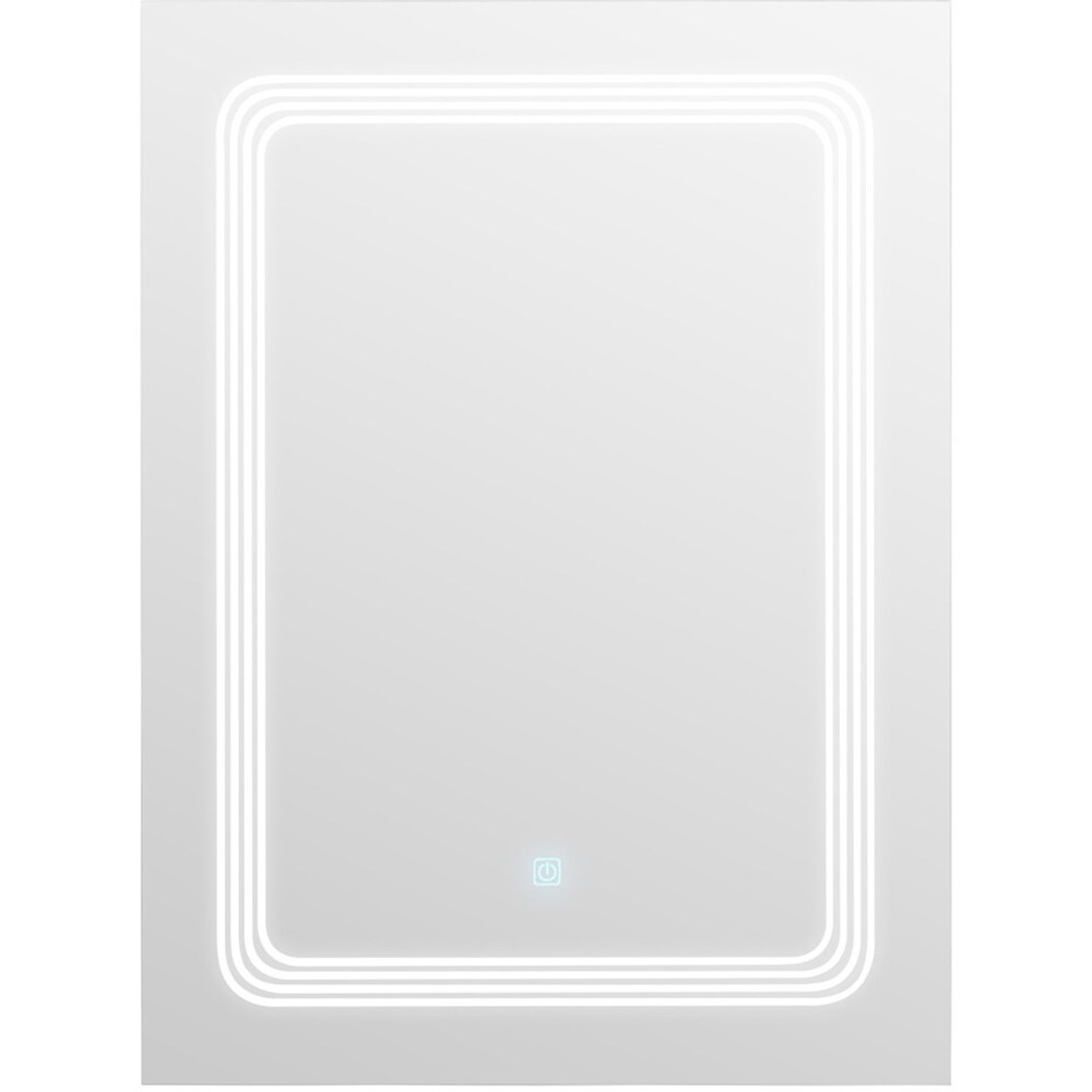 Oglinda baie Elves 80171, 60 x 3 x 80 cm, iluminare LED, senzor touch