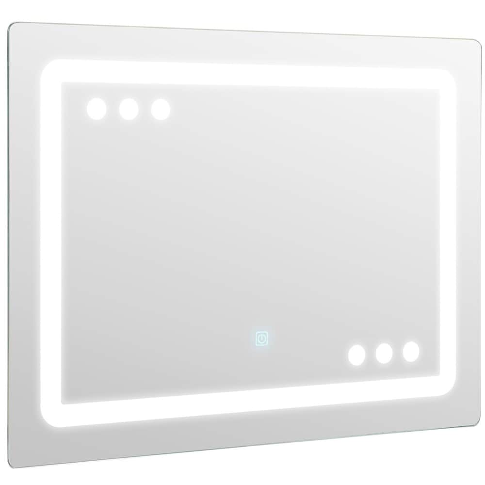 Oglinda baie Elves 801911, 80 x 3 x 60 cm, iluminare LED, senzor touch