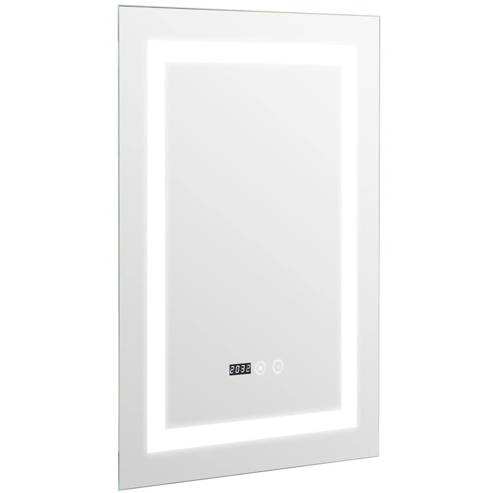 Oglinda baie Elves 8073, 60 x 3 x 80 cm, iluminare LED, senzor touch