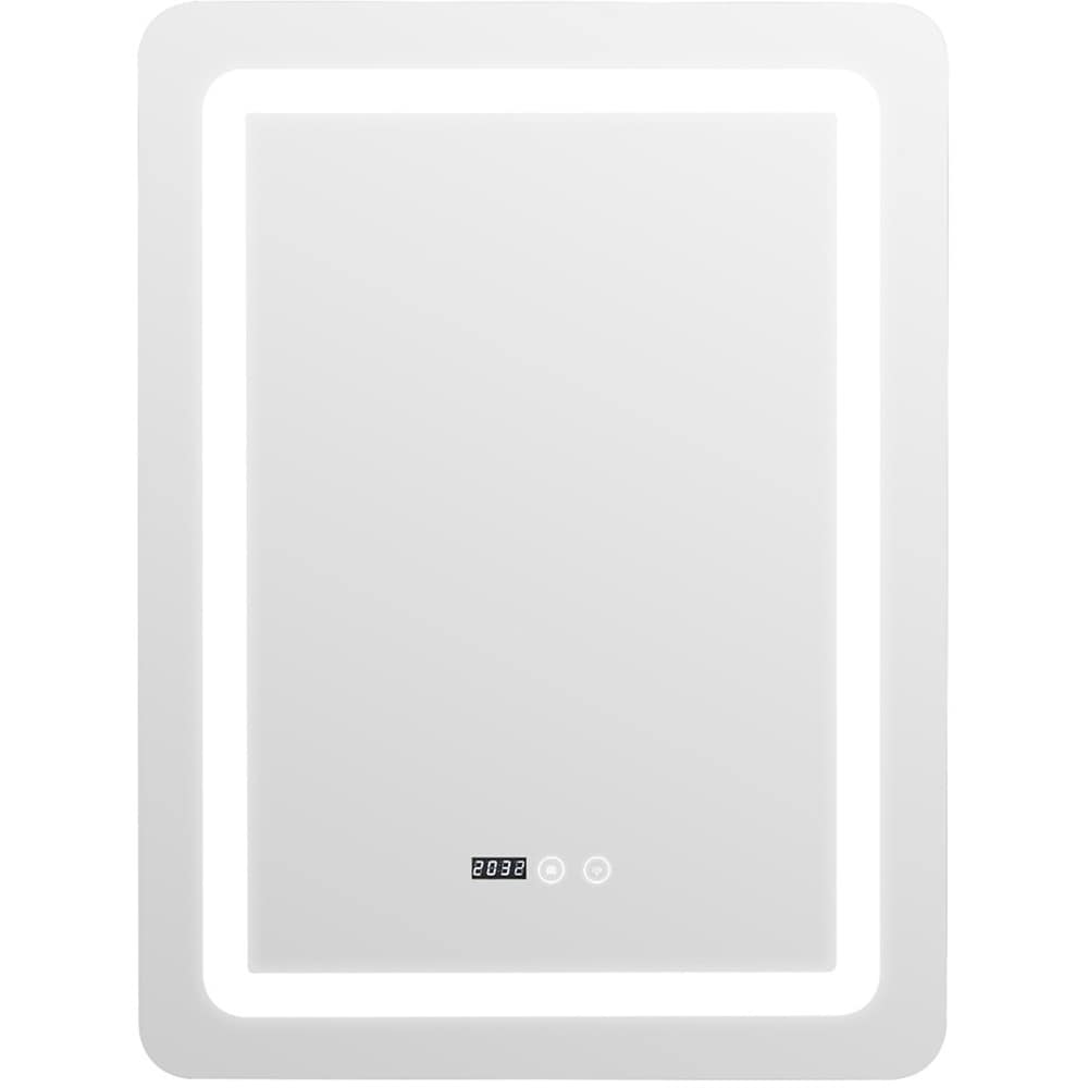 Oglinda baie Elves 8093, 60 x 3 x 80 cm, iluminare LED, senzor touch