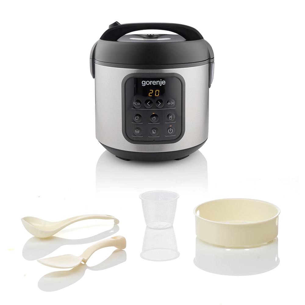 Multicooker GORENJE MC2SBK, 2l, 476W, 5 programe, negru-argintiu