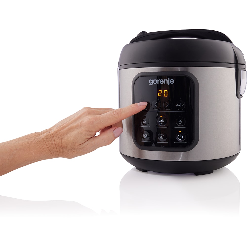 Multicooker GORENJE MC2SBK, 2l, 476W, 5 programe, negru-argintiu