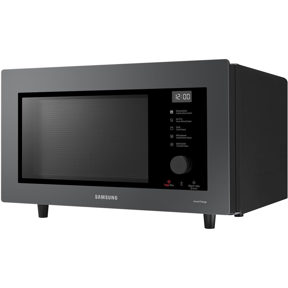 Cuptor microunde cu grill SAMSUNG MC32DB7746KCE2, 32l, 900W, gri inchis