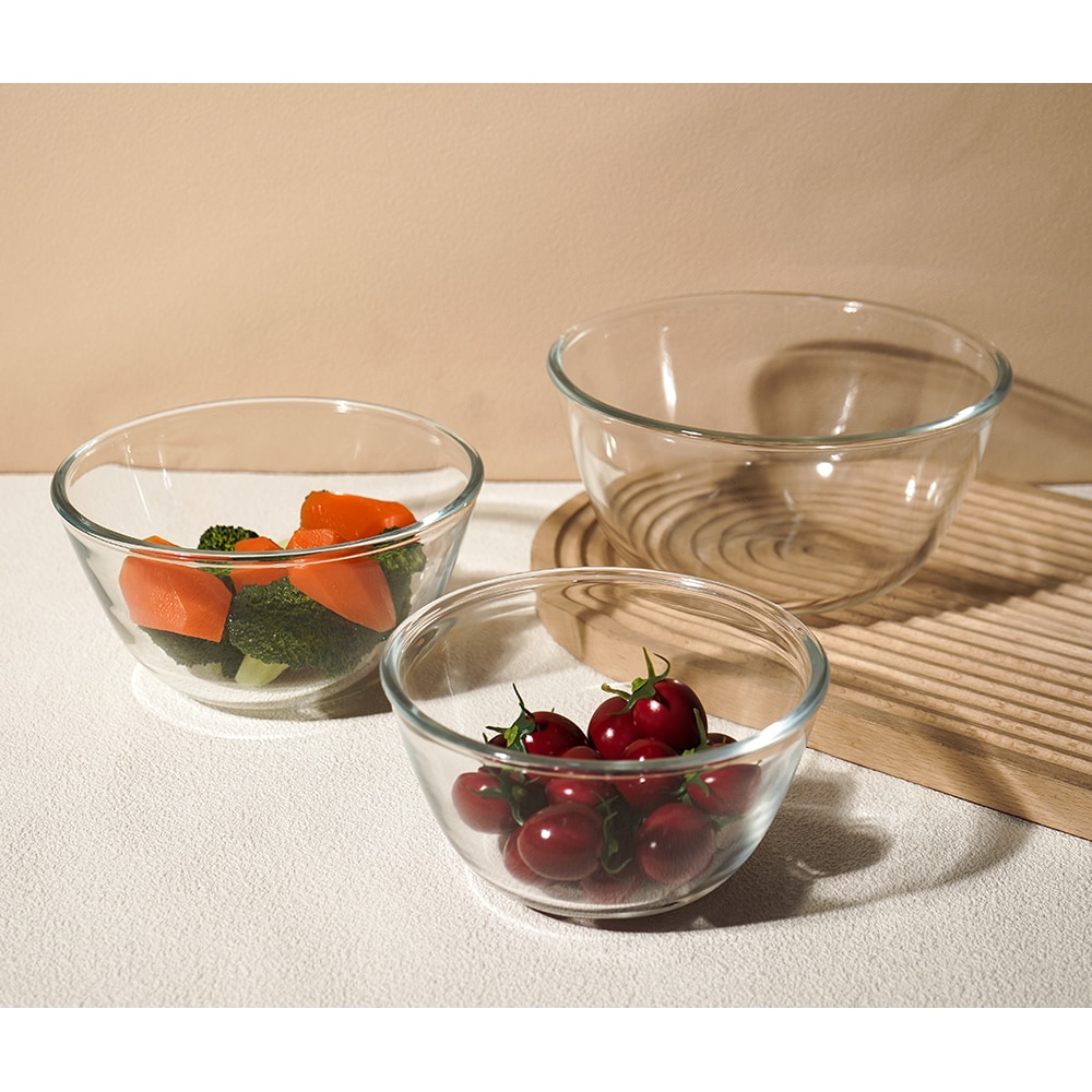 Set boluri MYRIA MC4057, 3 piese, sticla