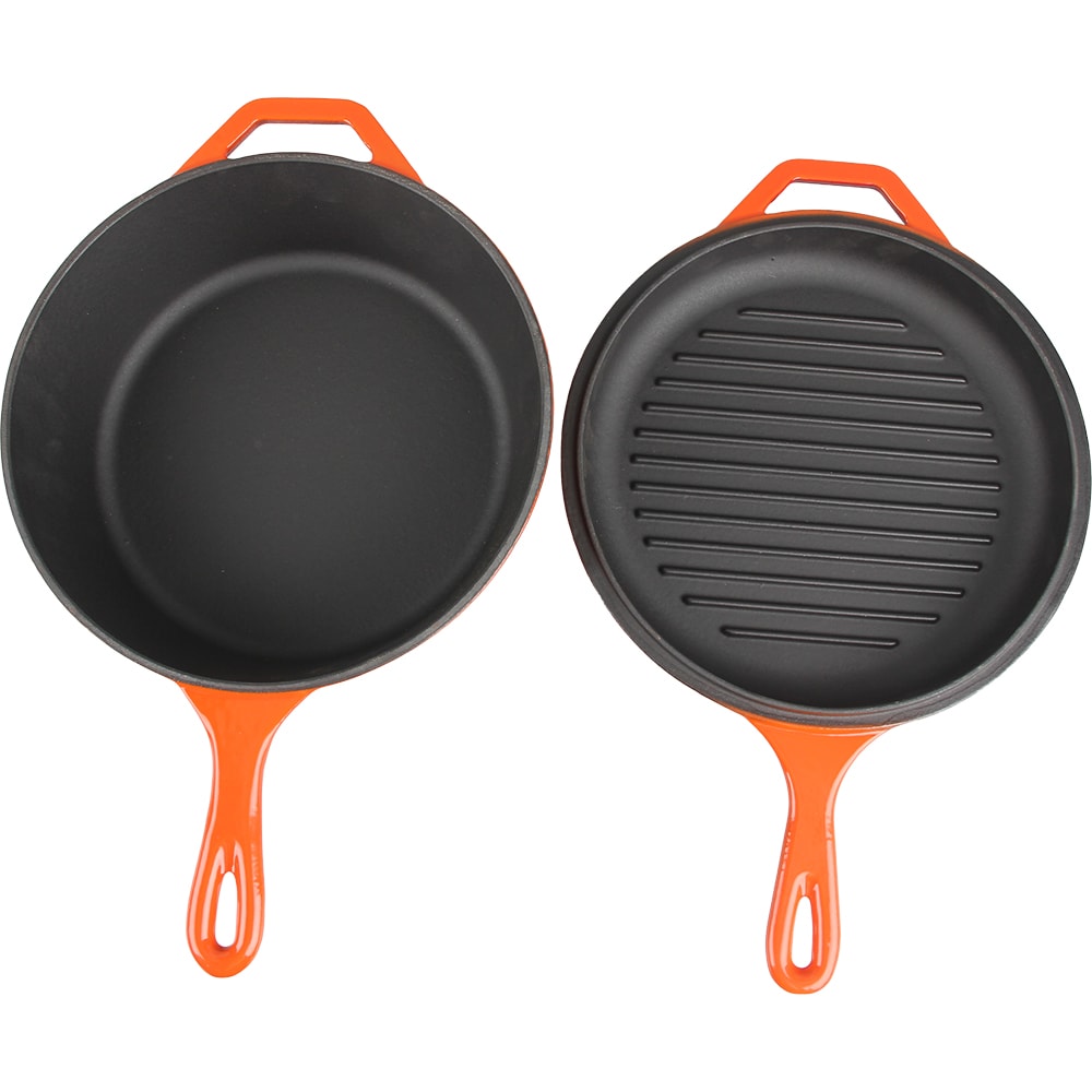 Set tigai MYRIA MC4070, 2 piese, 26cm, fonta, rosu