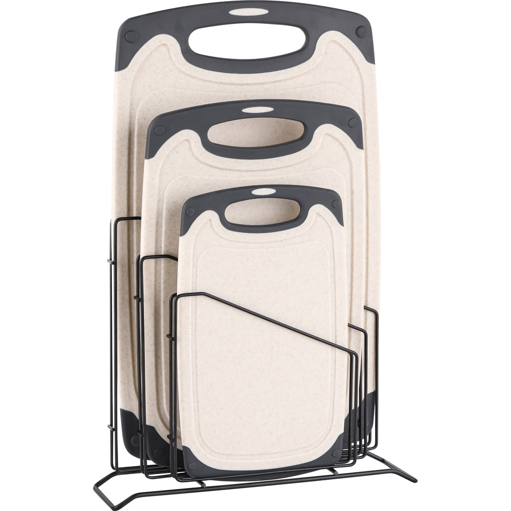 Set tocatoare cu suport MYRIA MC4071, 3 buc, plastic, bej