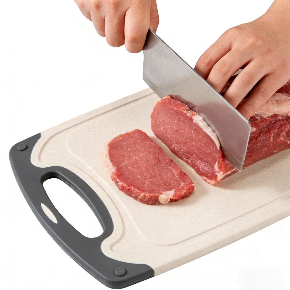 Set tocatoare cu suport MYRIA MC4071, 3 buc, plastic, bej